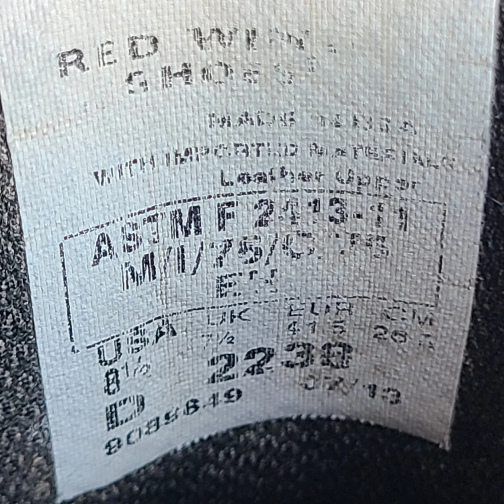 RED WING BOOTS Dyna Force -STEEL TOE INSULATED WORK BOOTS Men size 8.5 - Picture 12 of 12